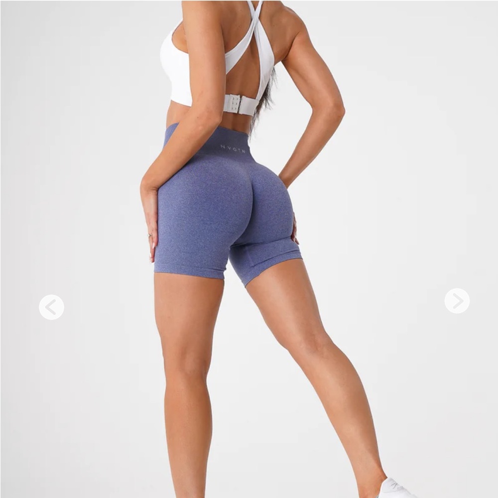 NVGTN Pro Seamless Shorts in Royale Size S